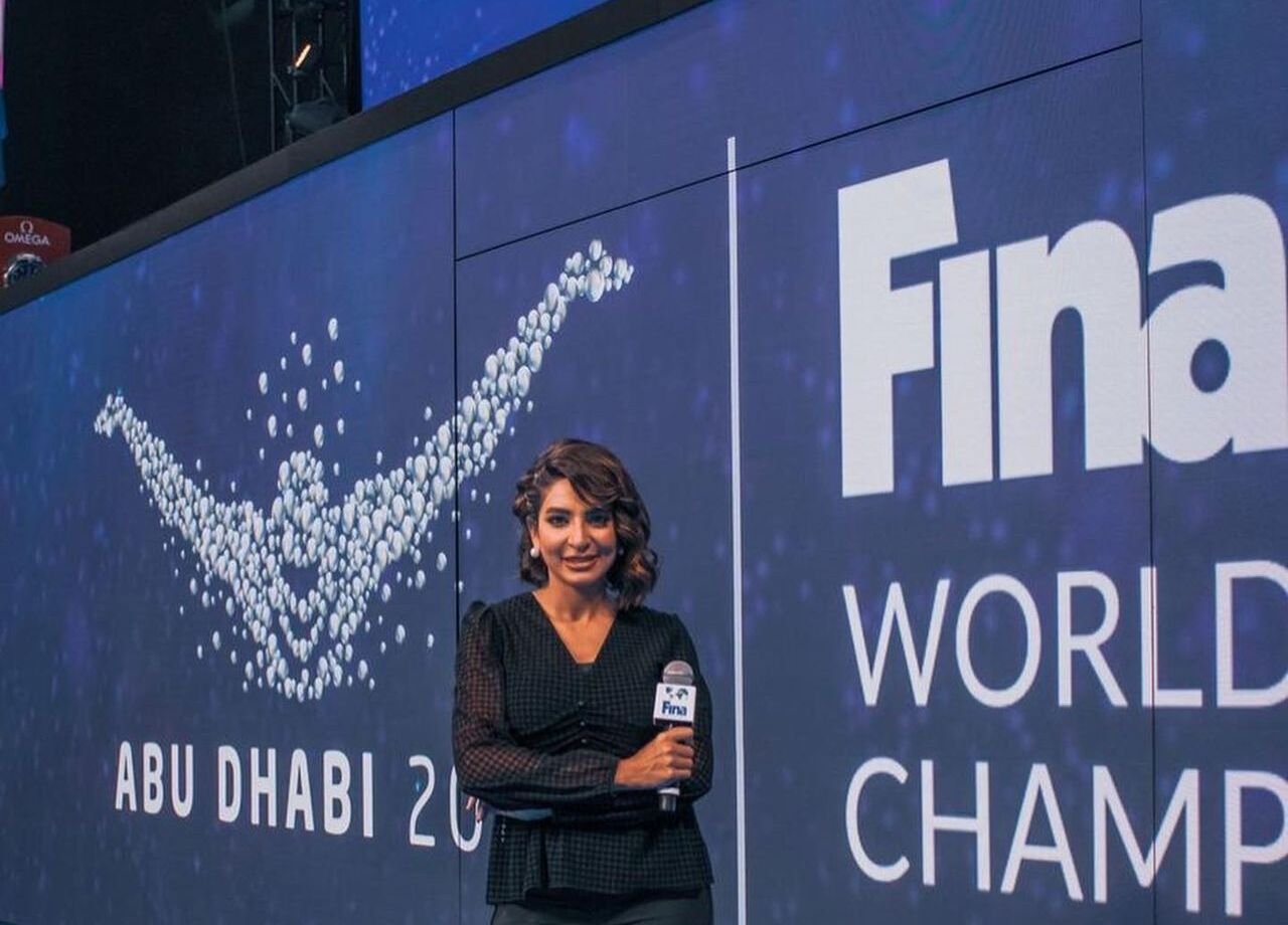 Sawsan Saad in FINA World Swimming Championships سوسن سعد في بطولة العالم للسباحة FINA